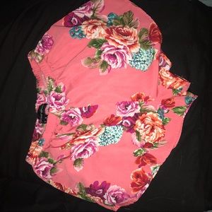 Floral shorts